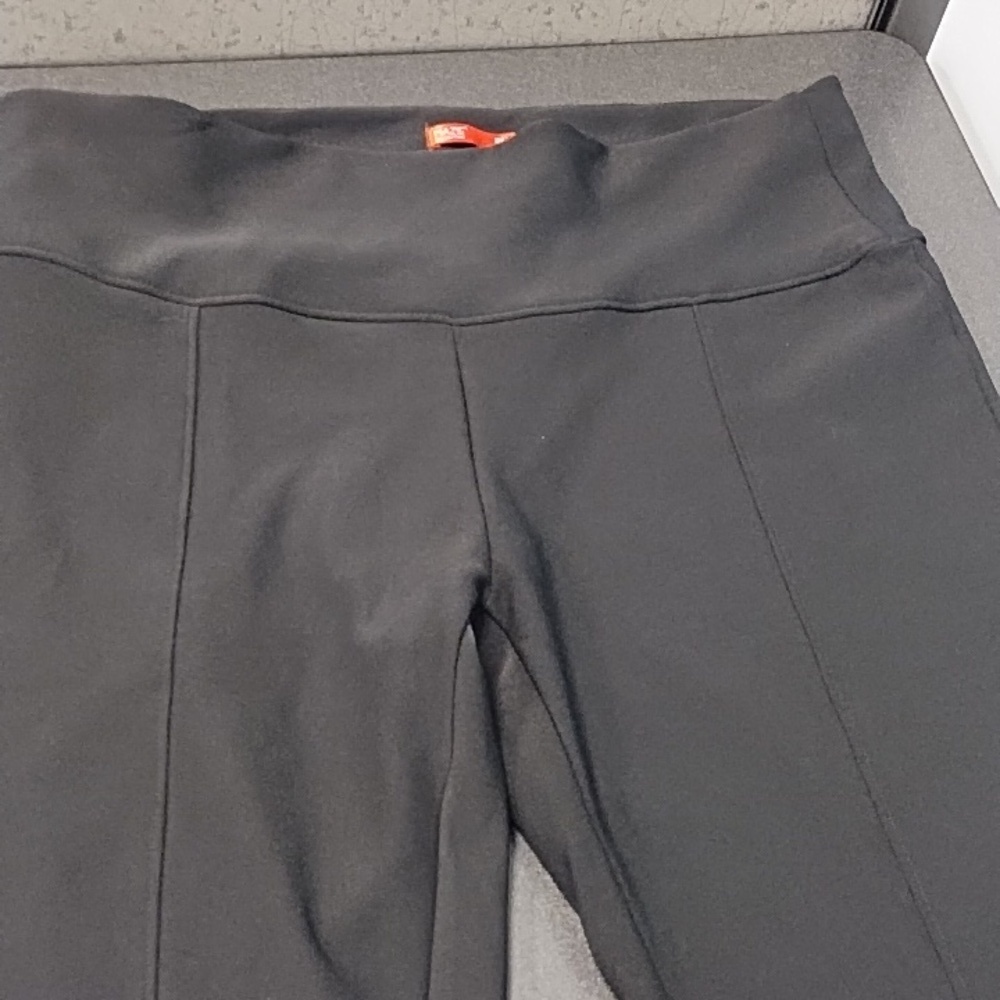 Maze stretch pull on black pants 2X - Picture 2 of 7